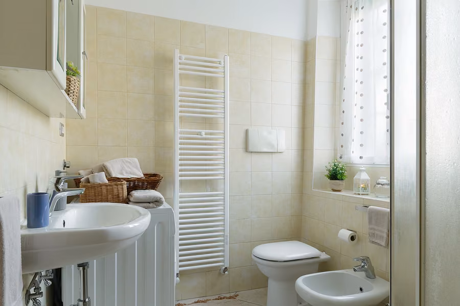 Vista del bagno